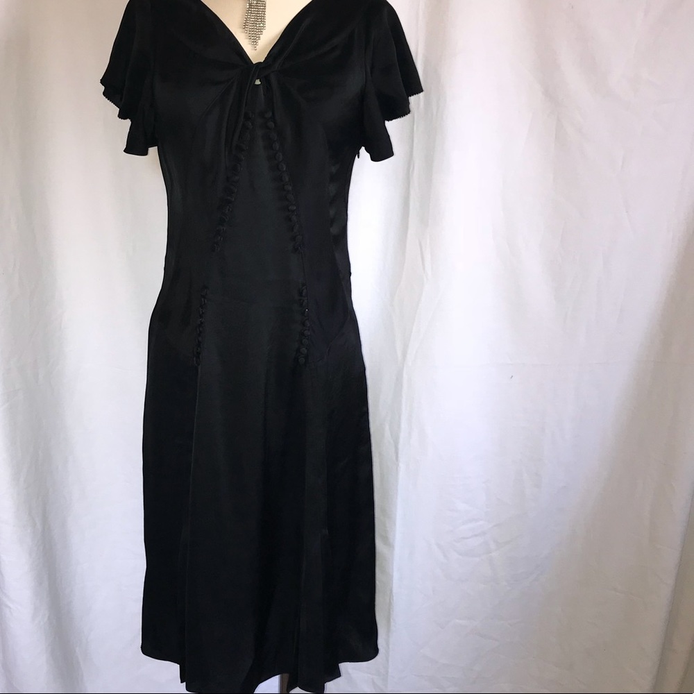 Jill Stuart Unique gorgeous black dress - Picture 1 of 7
